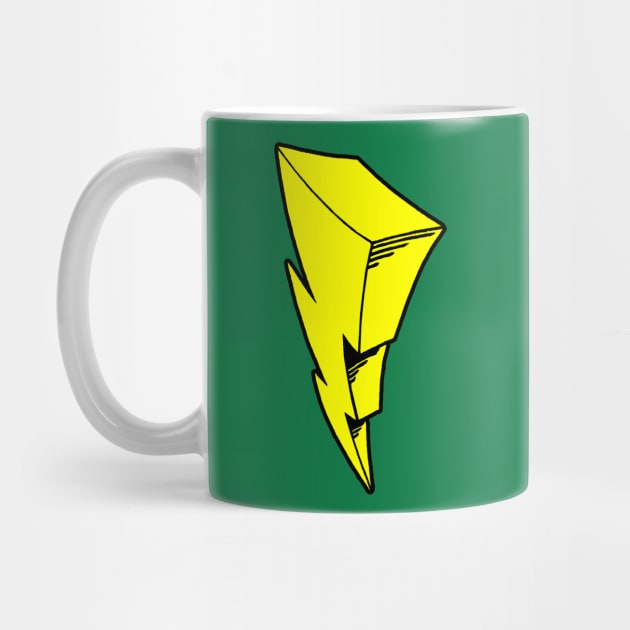 Morphin Lightning Bolt by Vault Emporium